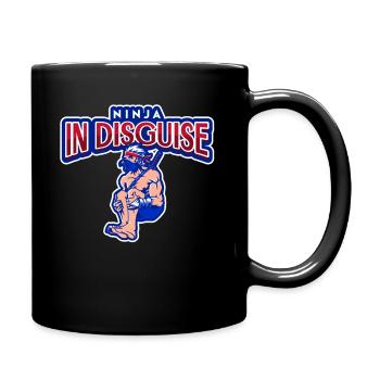 Ninja in disguise - Full Colour Mug - black - Right