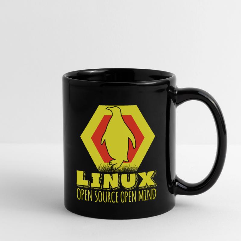 Linux Open Source Open Mind Full Colour Mug