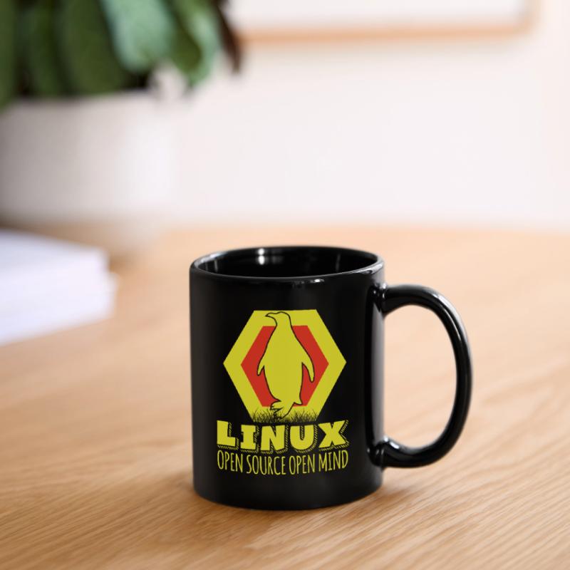 Linux Open Source Open Mind Full Colour Mug
