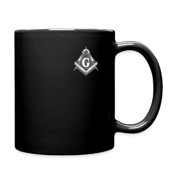 Freemasonry Symbol Pocket Shirt Mason - Tasse einfarbig - Schwarz - Rechts