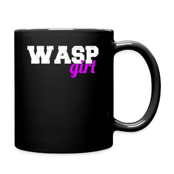 Wasp girl - Full Colour Mug - black - Right