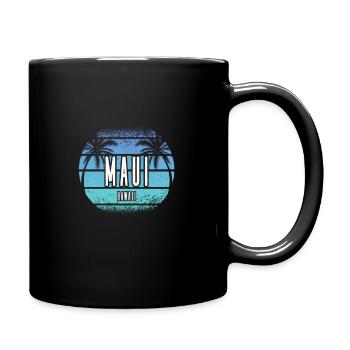 Maui hawaii - Mug uni - noir - Droite