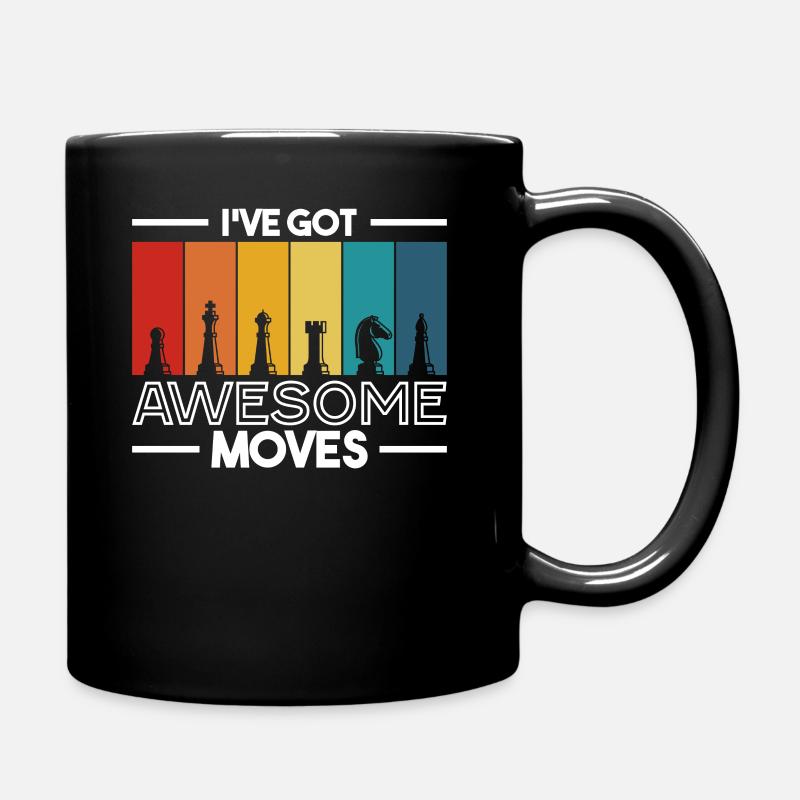 Jeu d’échecs - P. - Mug uni - noir