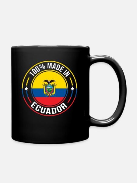 Équateur - Mug uni - noir