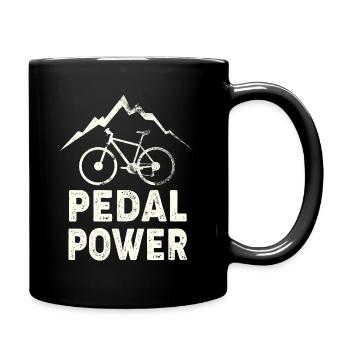 Hobby Biker Passion Pedal Power bike bike - Full Colour Mug - black - Right