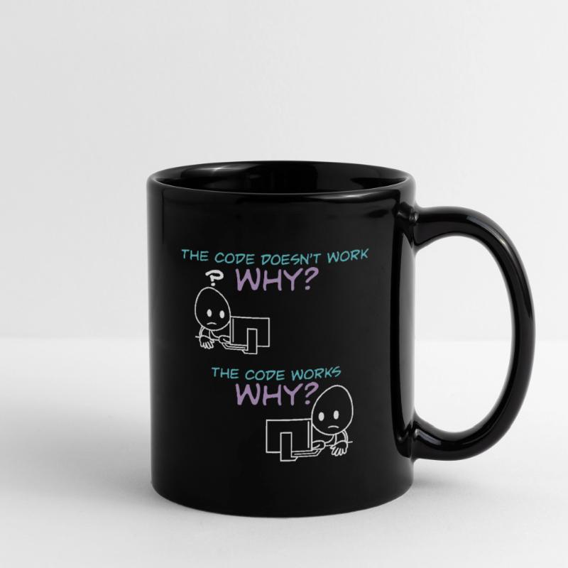 Programmer Code Works Why Full Colour Mug