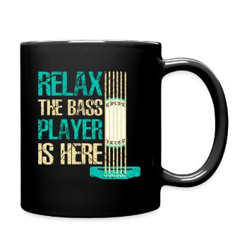 Bass Players - Full Colour Mug - black - Right