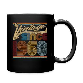 Vintage 1968 - Cadeau pour le 53ème anniversaire - Mug uni - noir - Droite