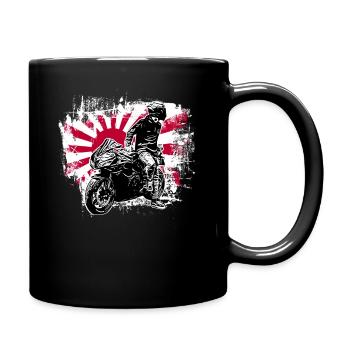 Motocycles / moto / moto biker - Mug uni - noir - Droite