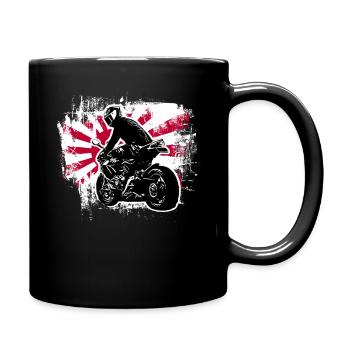 Motocycles / moto / moto biker - Mug uni - noir - Droite