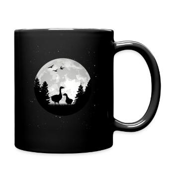 Goose Moon Goose Goose BreederGift - Full Colour Mug - black - Right