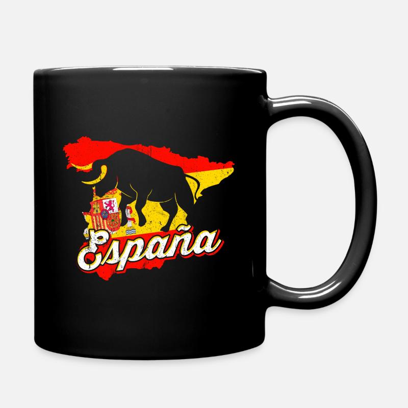 Espagne - Mug uni - noir