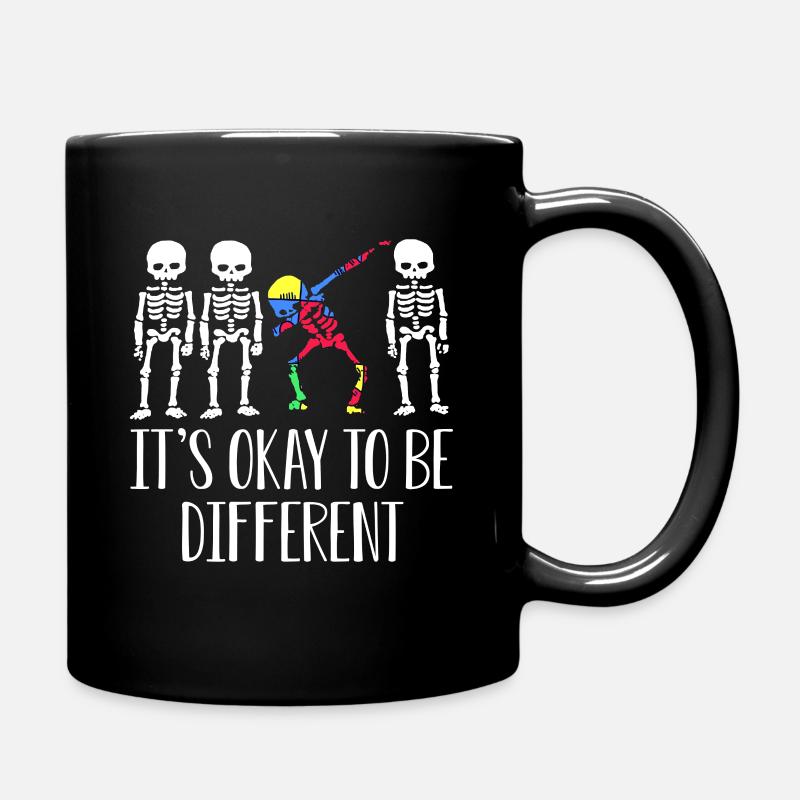 Autisme Autiste Asberger Autisme Awareness Puzzle - Mug uni - noir