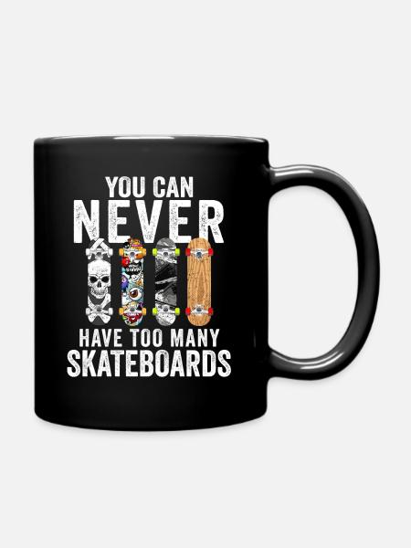 Skateboard skateboards - Mug uni - noir
