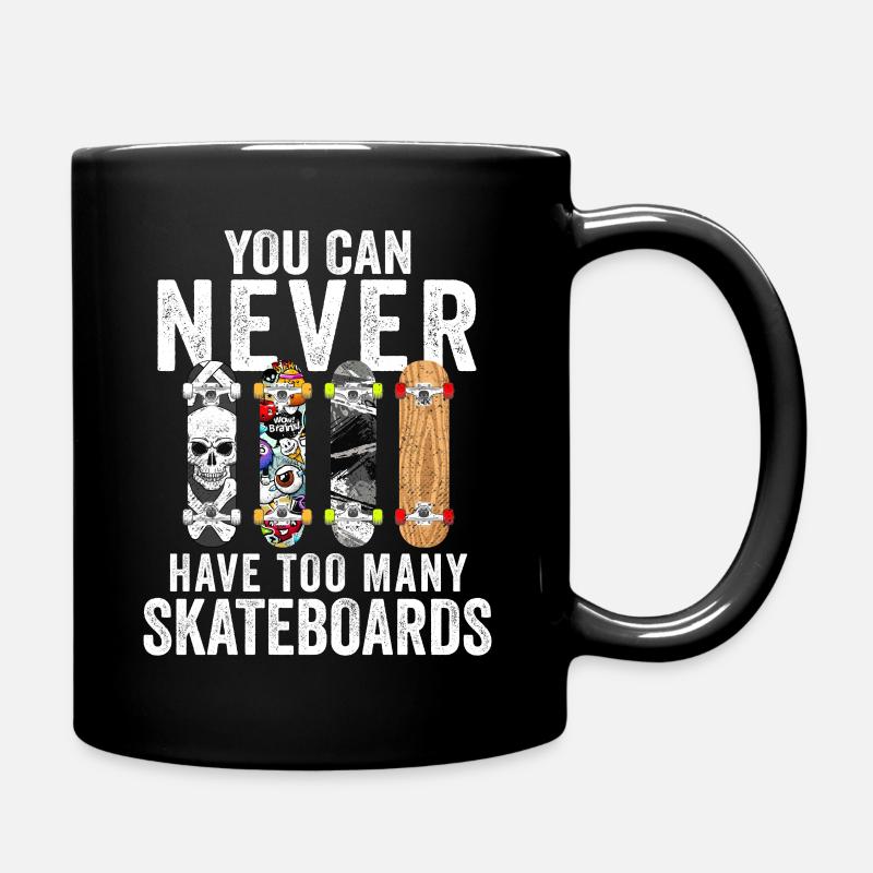 Skateboard skateboards - Mug uni - noir