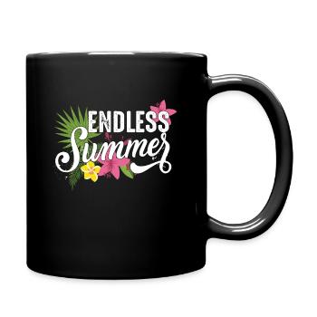 Endless Summer Summer Holiday Sea Beach Sand - Full Colour Mug - black - Right