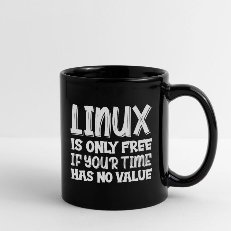 Linux Geek Hacking Computer Scientist Full Colour Mug