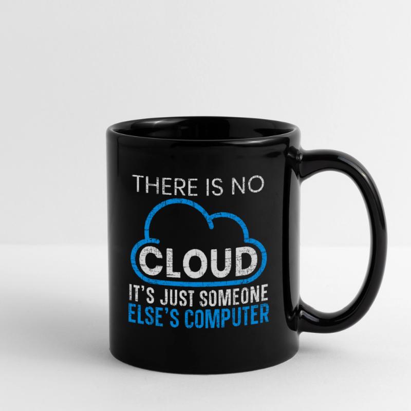 Il n’y a pas de programmeur logiciel de programmation cloud Mug uni