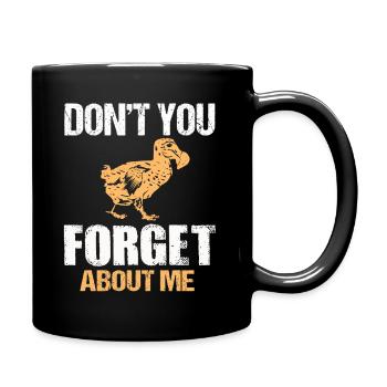 Dodo - Tasse einfarbig - Schwarz - Rechts