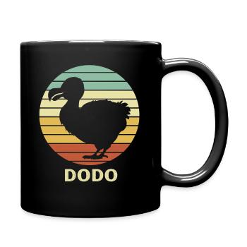 Dodo - Tasse einfarbig - Schwarz - Rechts