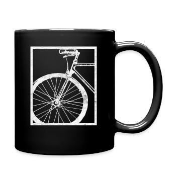Drôle de vélo cadeau rengaine sur le vélo - Mug uni - noir - Droite