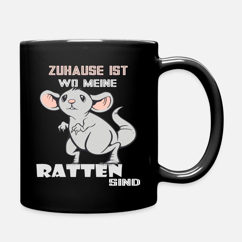 Rat rats rongeurs - Mug uni - noir