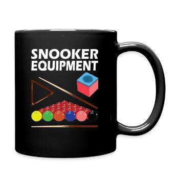 Snooker Pool & Billard Equipment - Tasse einfarbig - Schwarz - Rechts