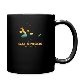 galapagos islands, galapago équateur - Mug uni - noir - Droite