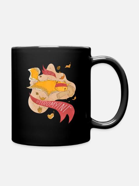Flying squirrel flying squirrel flying squirrel - Full Colour Mug - black