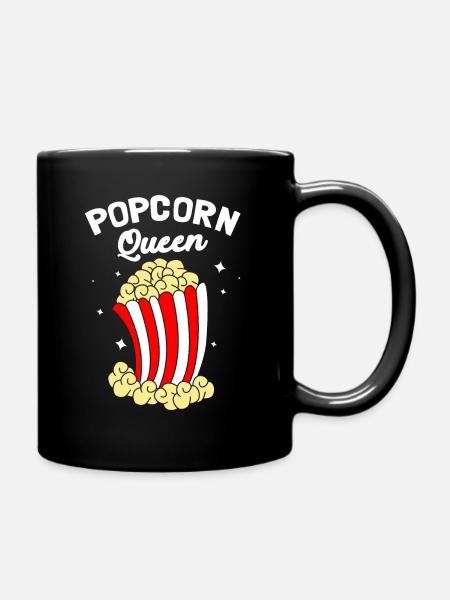 Popcorn - Mug uni - noir