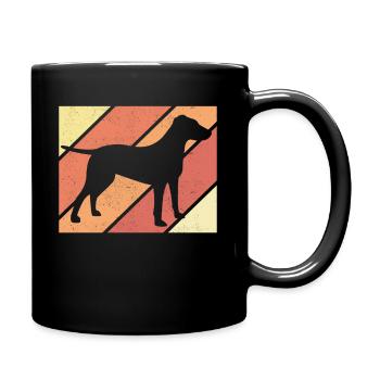 Chien rhodesian Ridgeback | Propriétaire de chien cadeau - Mug uni - noir - Droite