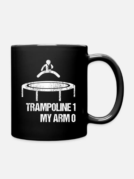 Arm fracture child arm Broken trampolines 1 My Arm 0 - Full Colour Mug - black