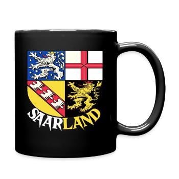 Sarre Saarland Saarbrücken Pavillon Cadeau - Mug uni - noir - Droite