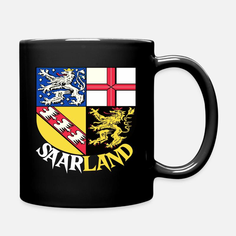 Sarre Saarland Saarbrücken Pavillon Cadeau - Mug uni - noir