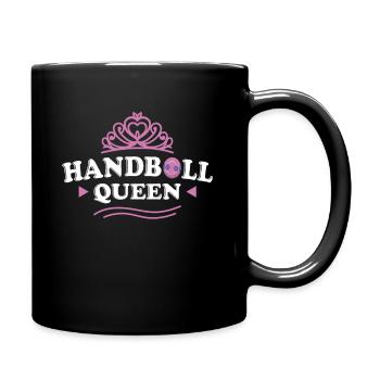 Handball Queen Handball Player Handballer - Full Colour Mug - black - Right