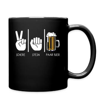 blockedName - Tasse einfarbig - Schwarz - Rechts