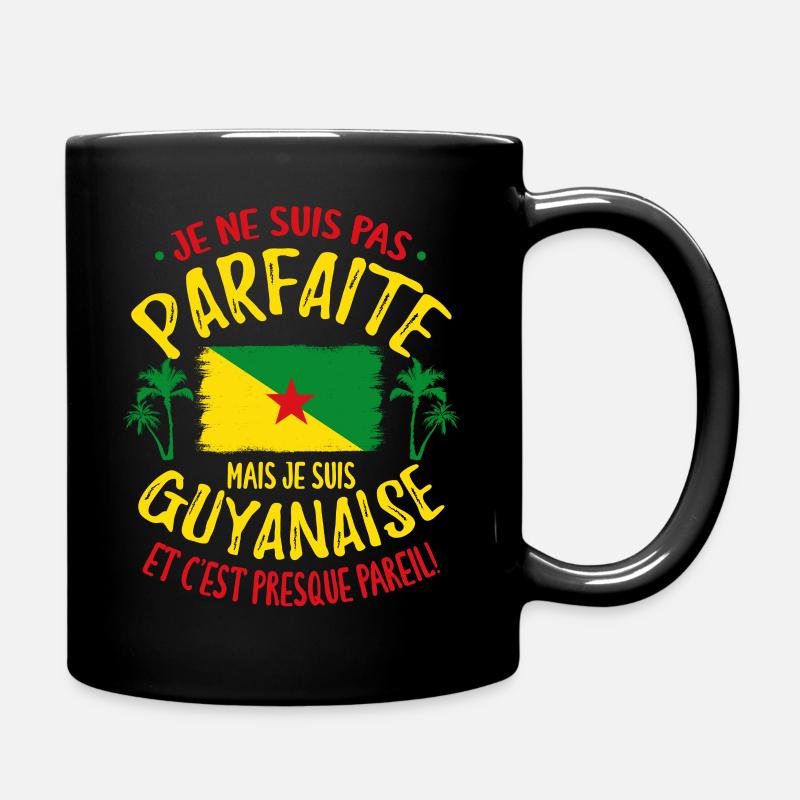 Guyanaise Guyane Humour - Mug uni - noir