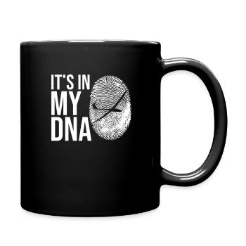 Mon voilier d’ADN de pilote de voile cadeau - Mug uni - noir - Droite