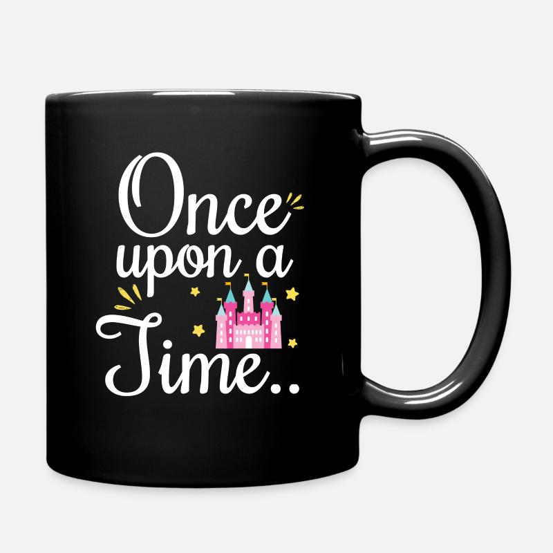 Once Upon A Time Castle Home Princess - Tasse einfarbig - Schwarz