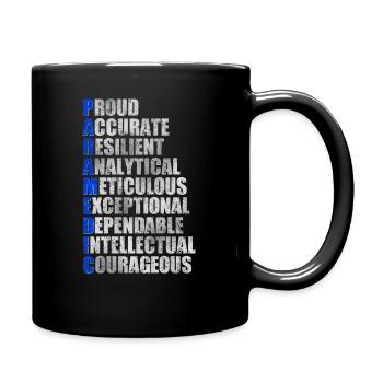 EMT paramedicparamedicparamedics - Full Colour Mug - black - Right
