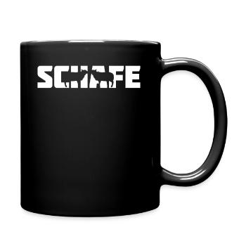 SCHAFE - Tasse einfarbig - Schwarz - Rechts