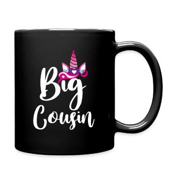 Grand cousin cousin famille naissance cadeau - Mug uni - noir - Droite