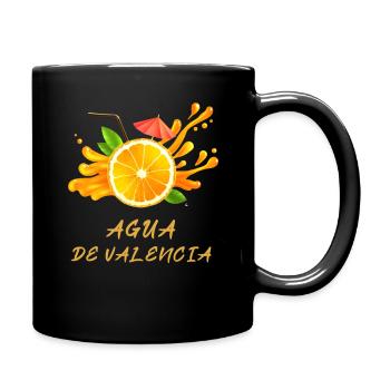 Agua de Valencia, Valencia, Spain, Holidays, Fun - Full Colour Mug - black - Right