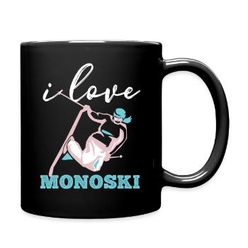 Monoski Idée cadeau Cadeau Monoski Monoski Monosk - Mug uni - noir - Droite