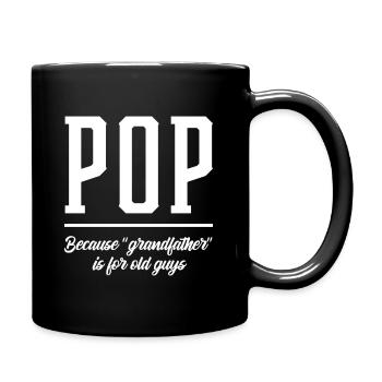 Pops Granddad - Fathers Day Gift - Mug uni - noir - Droite