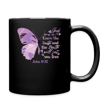 Religion biblique chrétienne - Mug uni - noir - Droite