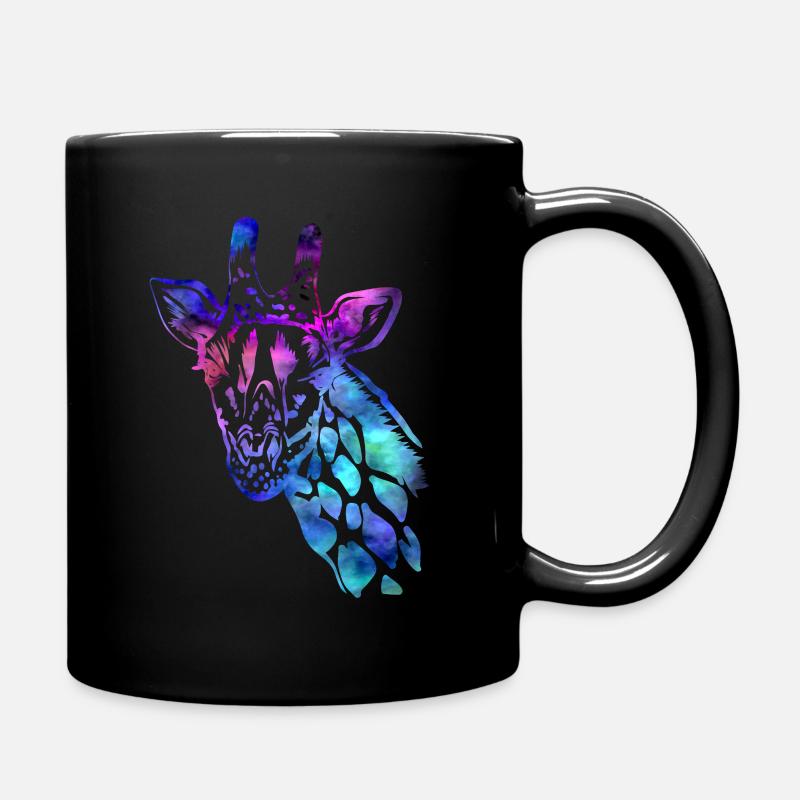 Girafe - Mug uni - noir