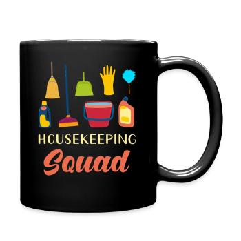Housekeeping Squad - Mug uni - noir - Droite