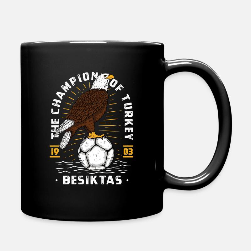 Besiktas / Adler / Istanbul - Tasse einfarbig - Schwarz