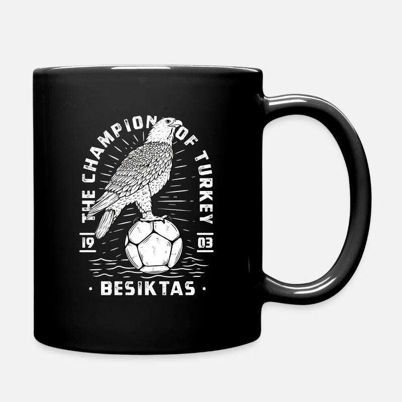 Besiktas / Adler / Istanbul - Tasse einfarbig - Schwarz